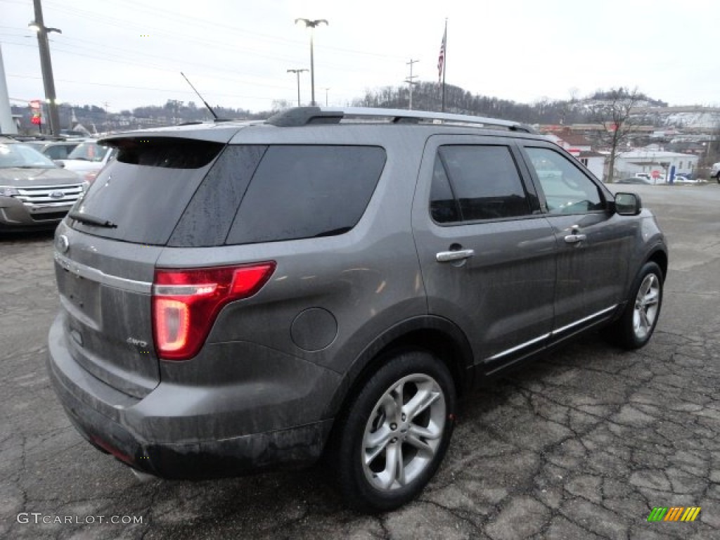 2012 Explorer Limited 4WD - Sterling Gray Metallic / Charcoal Black photo #4