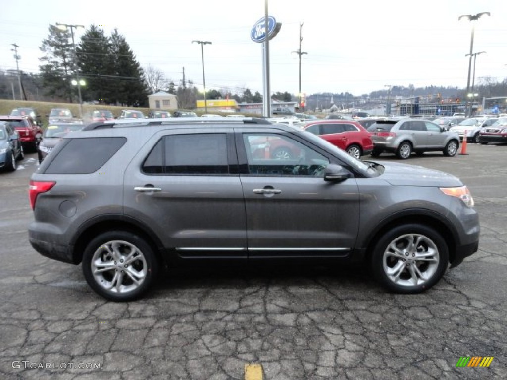 2012 Explorer Limited 4WD - Sterling Gray Metallic / Charcoal Black photo #5