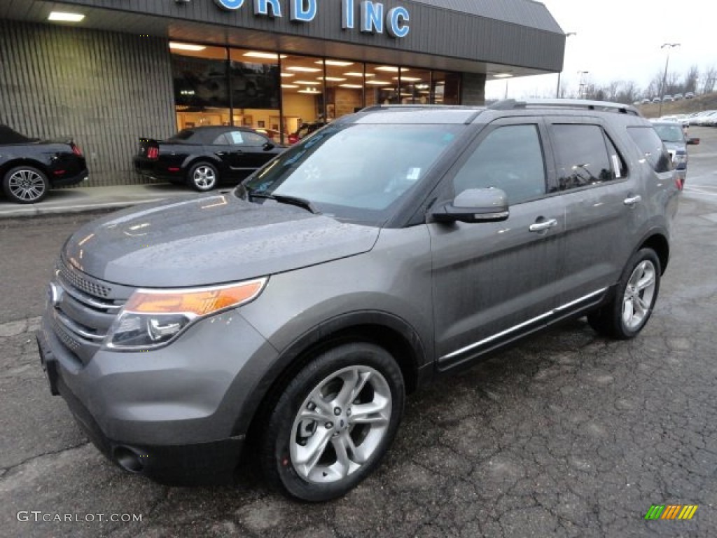2012 Explorer Limited 4WD - Sterling Gray Metallic / Charcoal Black photo #8