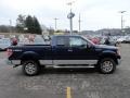 Dark Blue Pearl Metallic - F150 XLT SuperCab 4x4 Photo No. 5