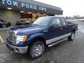 Dark Blue Pearl Metallic - F150 XLT SuperCab 4x4 Photo No. 8