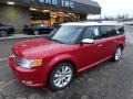 2012 Red Candy Metallic Ford Flex Limited EcoBoost AWD  photo #8