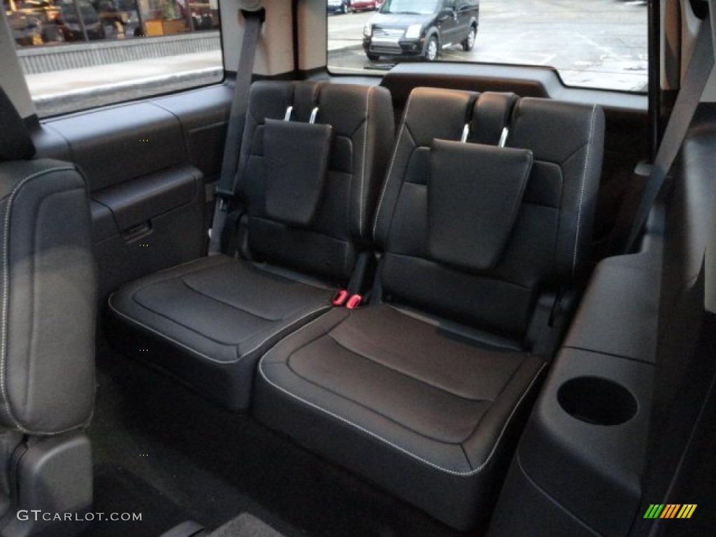2012 Ford Flex Limited EcoBoost AWD Rear Seat Photo #61089701