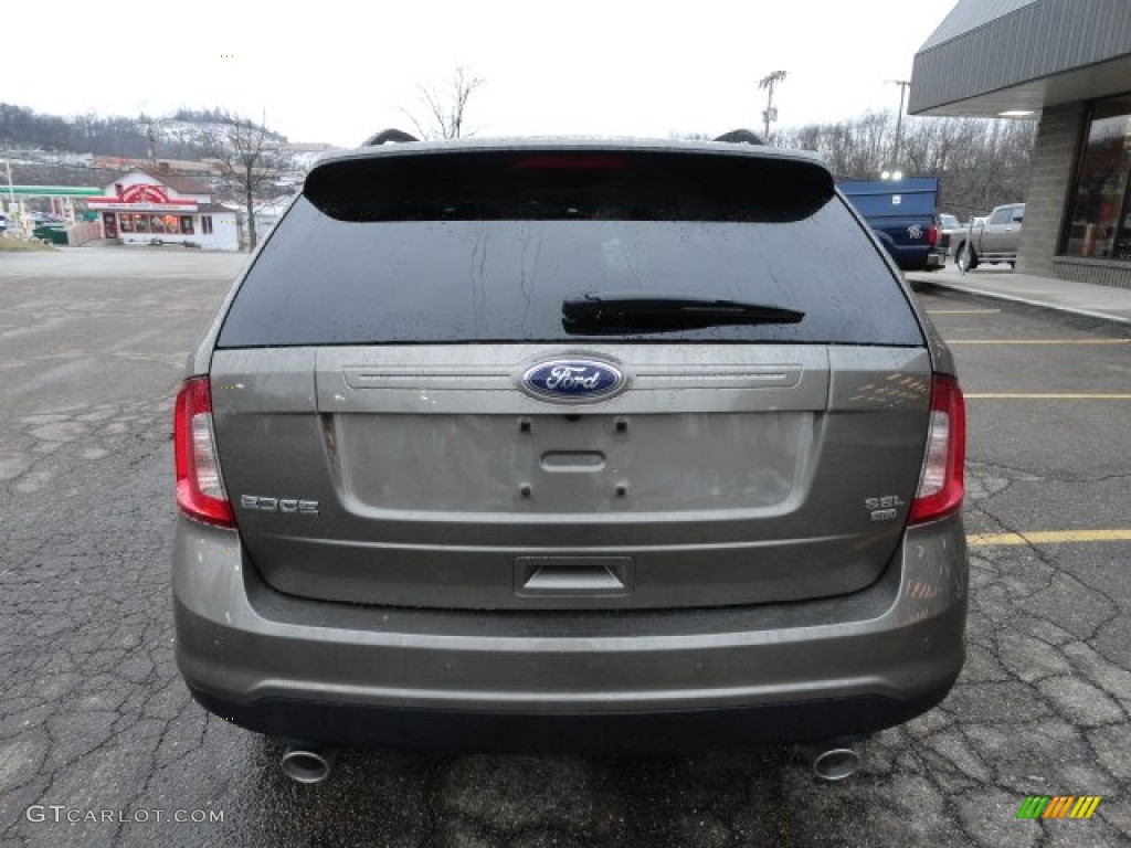 2012 Edge SEL AWD - Mineral Grey Metallic / Medium Light Stone photo #3