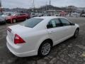 2012 White Suede Ford Fusion SEL  photo #4