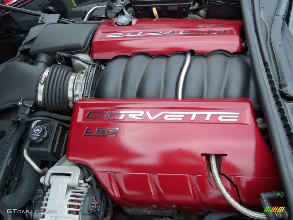 2008 Chevrolet Corvette Coupe 6.2 Liter OHV 16-Valve LS3 V8 Engine Photo #61090093