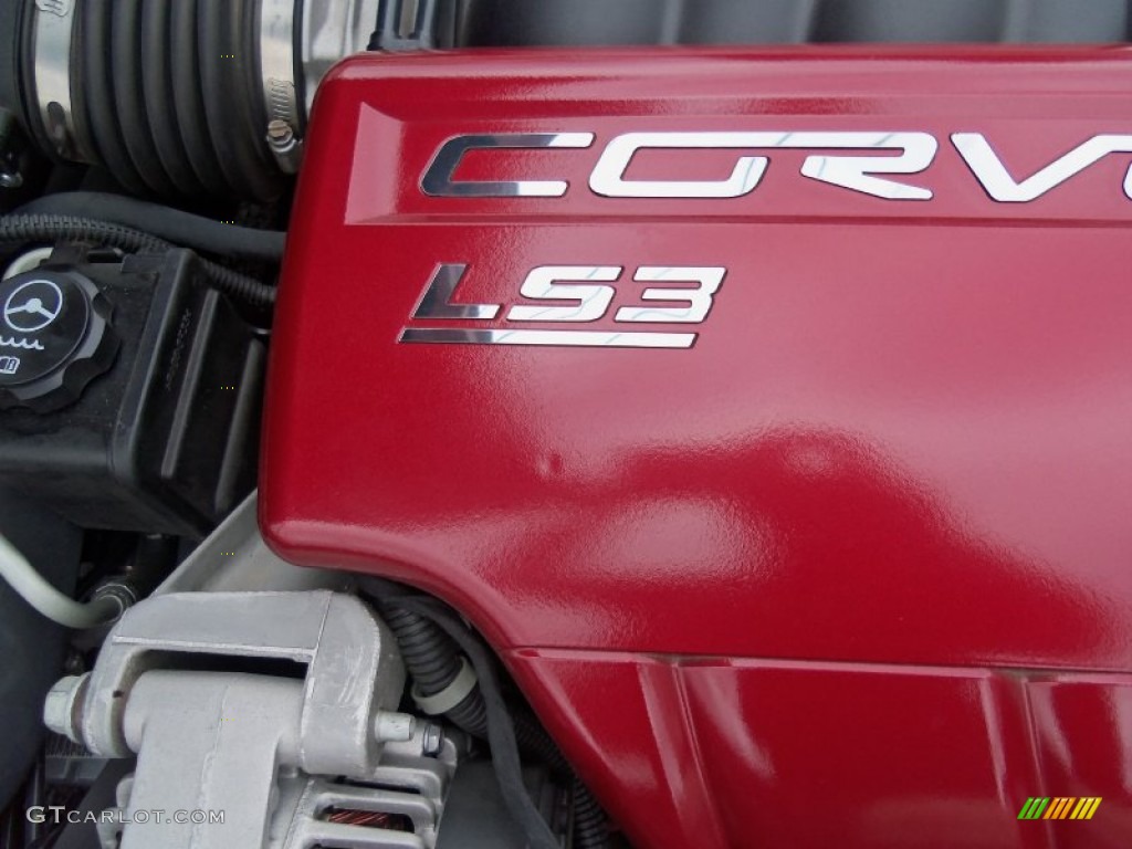 2008 Chevrolet Corvette Coupe 6.2 Liter OHV 16-Valve LS3 V8 Engine Photo #61090102