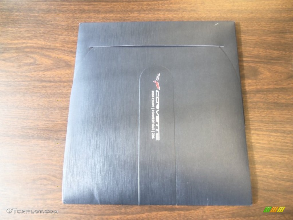 2008 Chevrolet Corvette Coupe Books/Manuals Photo #61090445