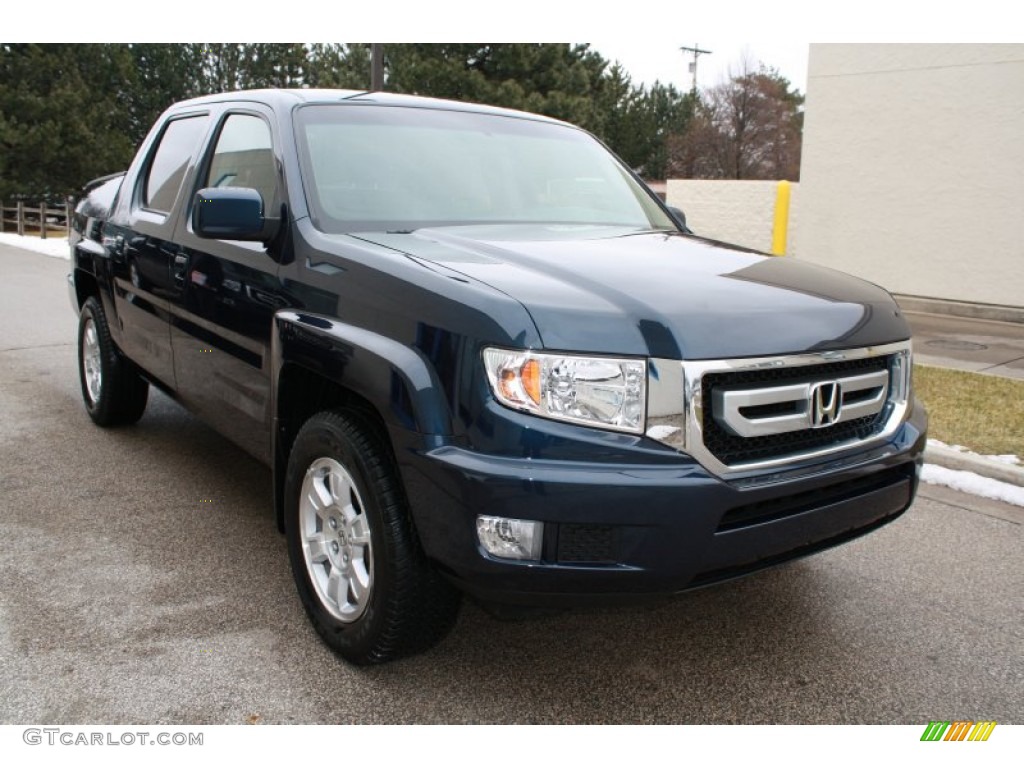 2010 Ridgeline RTS - Bali Blue Pearl / Gray photo #1