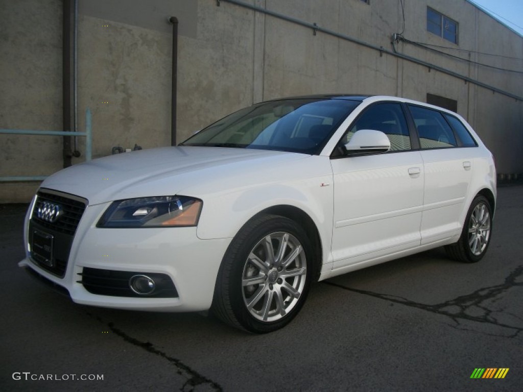 Ibis White 2010 Audi A3 2.0 TDI Exterior Photo #61091282