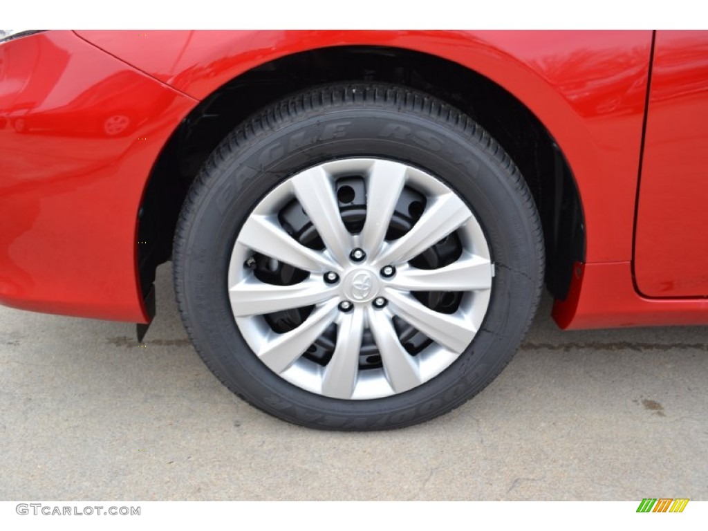 2012 Corolla LE - Barcelona Red Metallic / Bisque photo #5