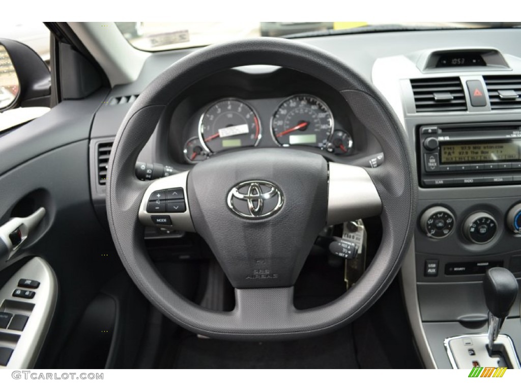 2012 Corolla S - Nautical Blue Metallic / Dark Charcoal photo #6