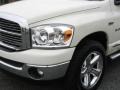 2008 Cool Vanilla White Dodge Ram 1500 Big Horn Edition Quad Cab 4x4  photo #35