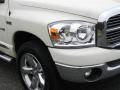 2008 Cool Vanilla White Dodge Ram 1500 Big Horn Edition Quad Cab 4x4  photo #51