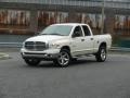 2008 Cool Vanilla White Dodge Ram 1500 Big Horn Edition Quad Cab 4x4  photo #52