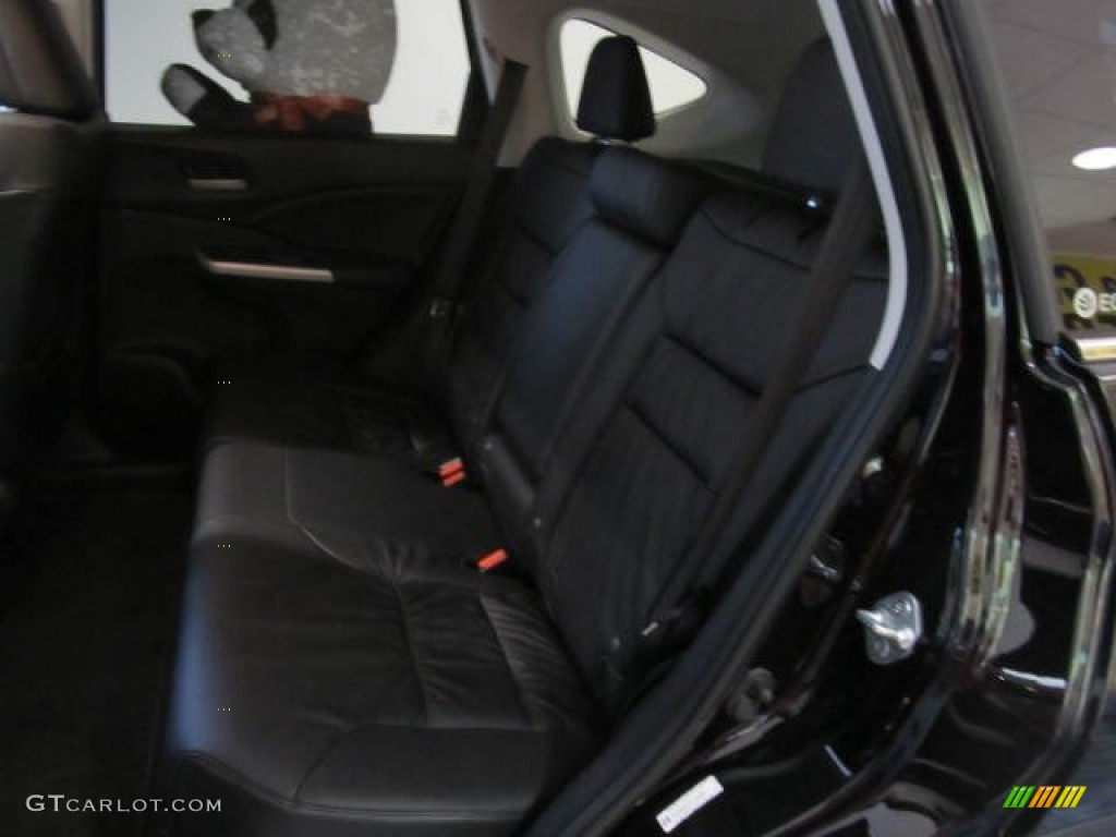 2012 CR-V EX-L 4WD - Crystal Black Pearl / Black photo #10