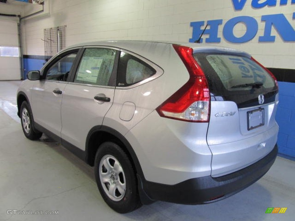 2012 CR-V LX 4WD - Alabaster Silver Metallic / Gray photo #13