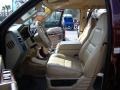 Tan 2008 Ford F450 Super Duty Lariat Crew Cab 4x4 Dually Interior Color