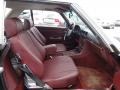  1987 SL Class 560 SL Roadster Red Interior