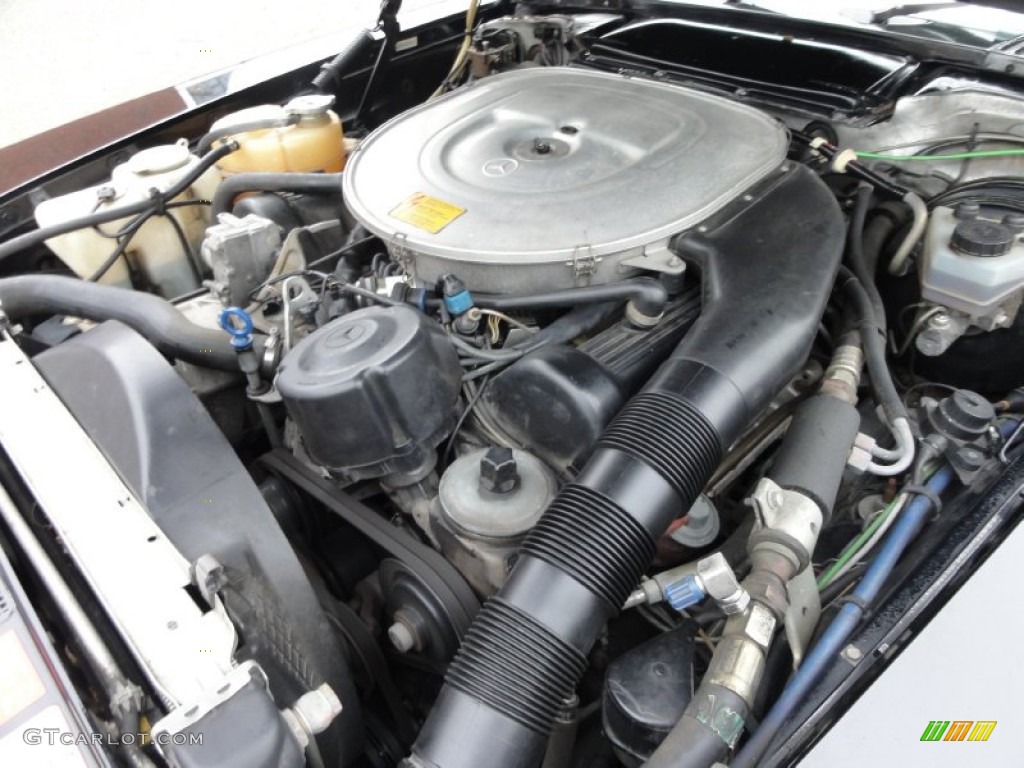 1987 Mercedes-Benz SL Class 560 SL Roadster 5.6 Liter SOHC 16-Valve V8 Engine Photo #61096018