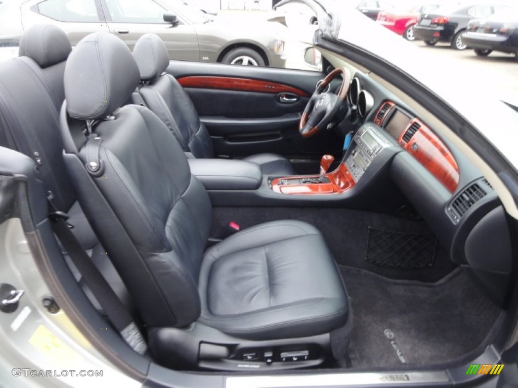 Black Interior 2004 Lexus SC 430 Photo #61096298