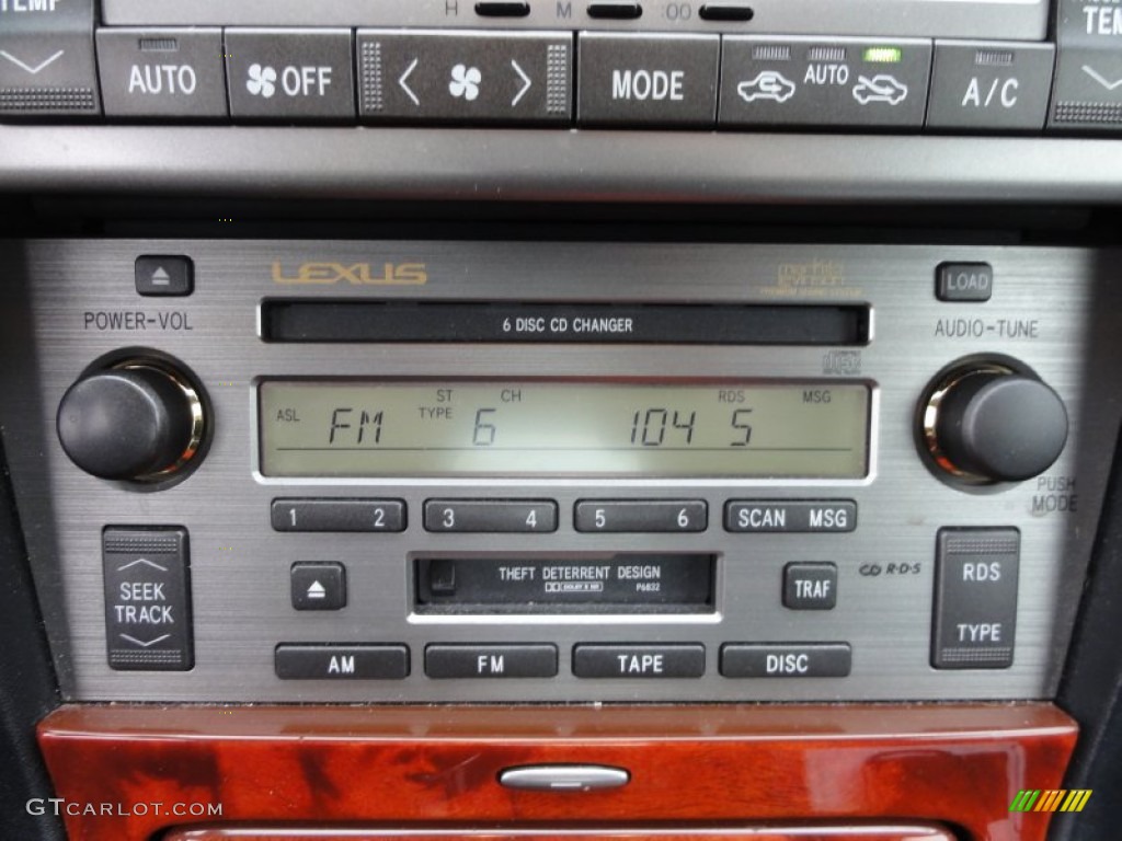 2004 Lexus SC 430 Audio System Photo #61096451