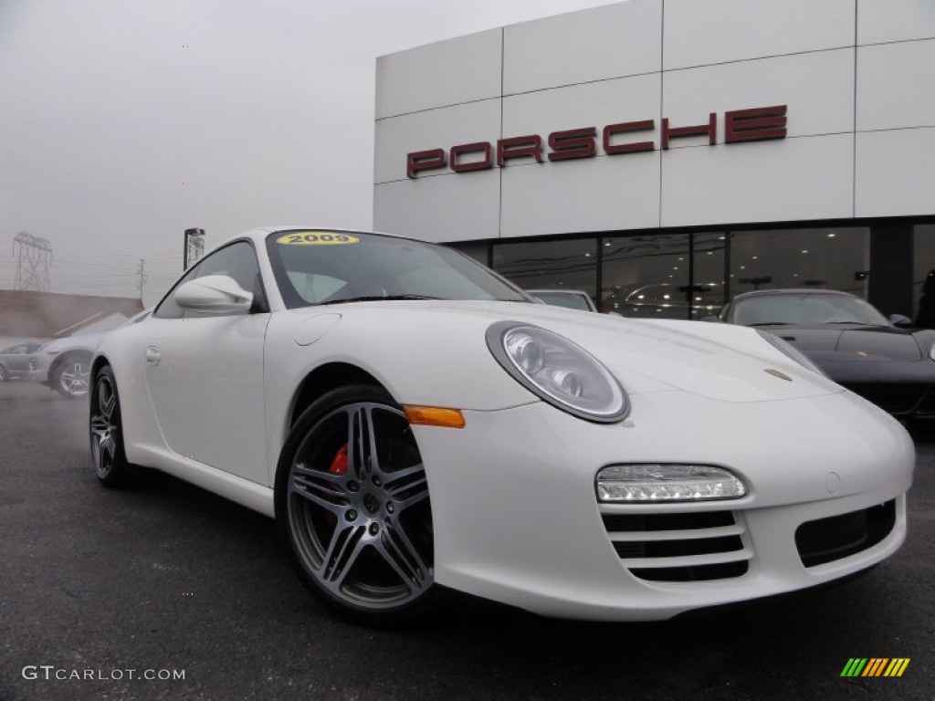 Carrara White 2009 Porsche 911 Carrera S Coupe Exterior Photo #61097011