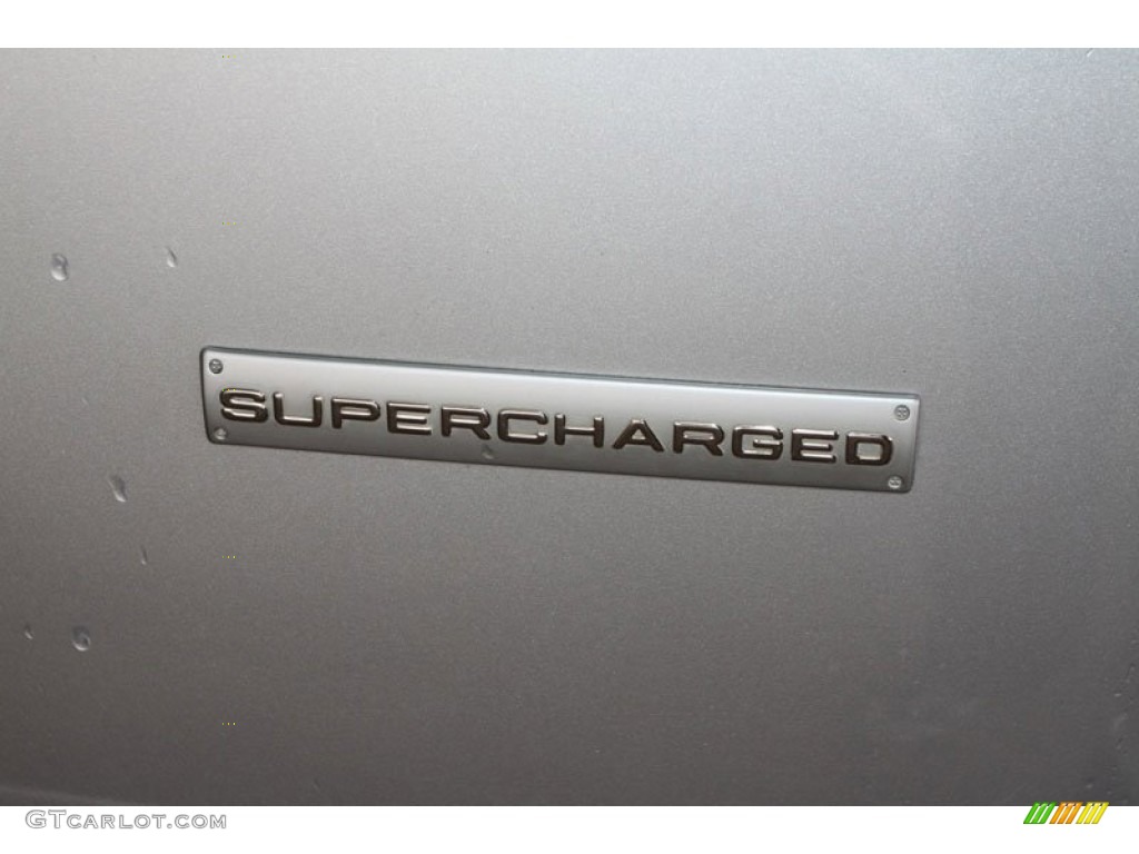2007 Range Rover Supercharged - Zermatt Silver Metallic / Jet Black photo #47