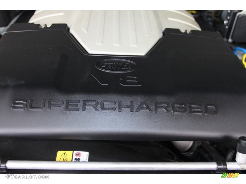 2007 Range Rover Supercharged - Zermatt Silver Metallic / Jet Black photo #58