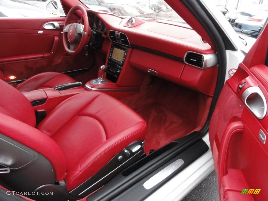 Carrera Red Interior 2009 Porsche 911 Carrera S Coupe Photo #61097156