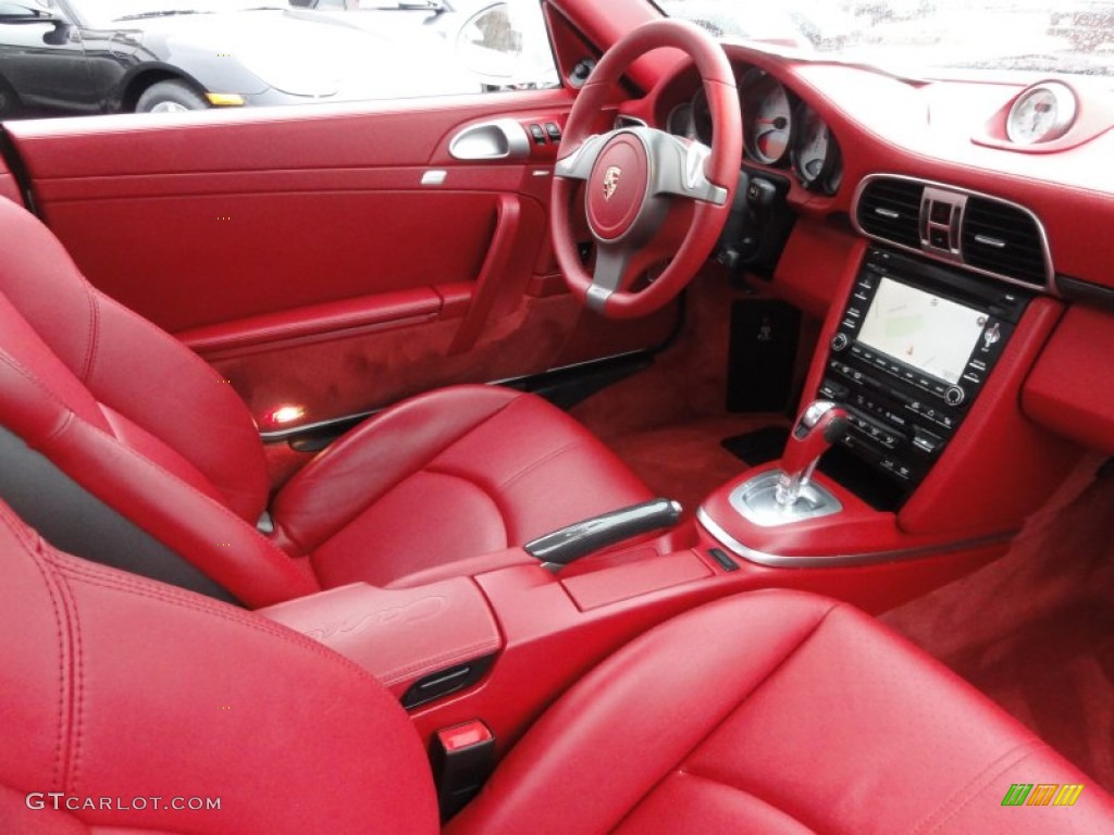 Carrera Red Interior 2009 Porsche 911 Carrera S Coupe Photo #61097165