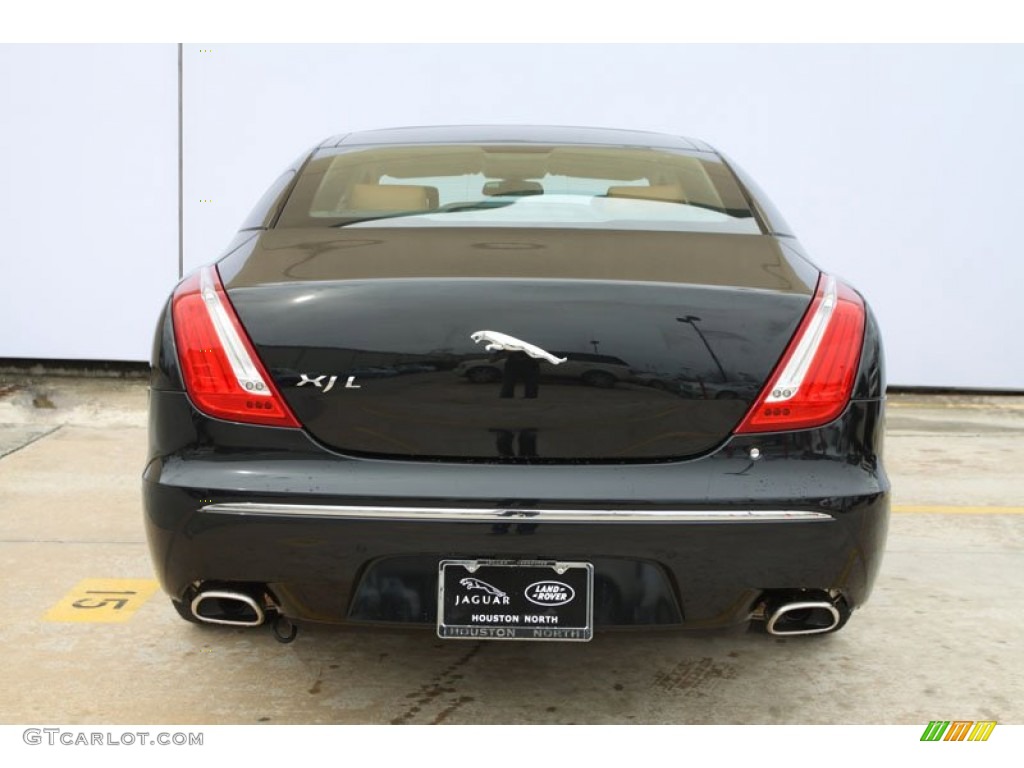 2012 XJ XJL Portfolio - Midnight Black / London Tan/Jet photo #11