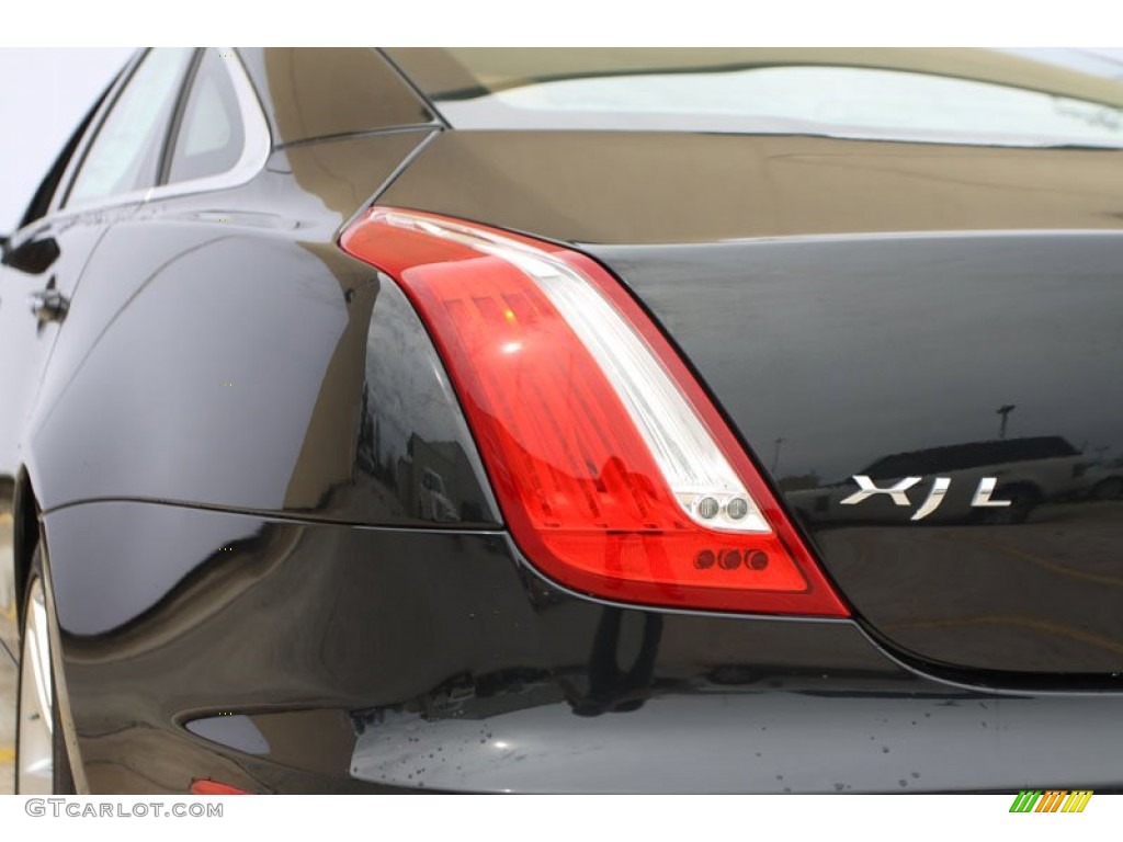 2012 XJ XJL Portfolio - Midnight Black / London Tan/Jet photo #12