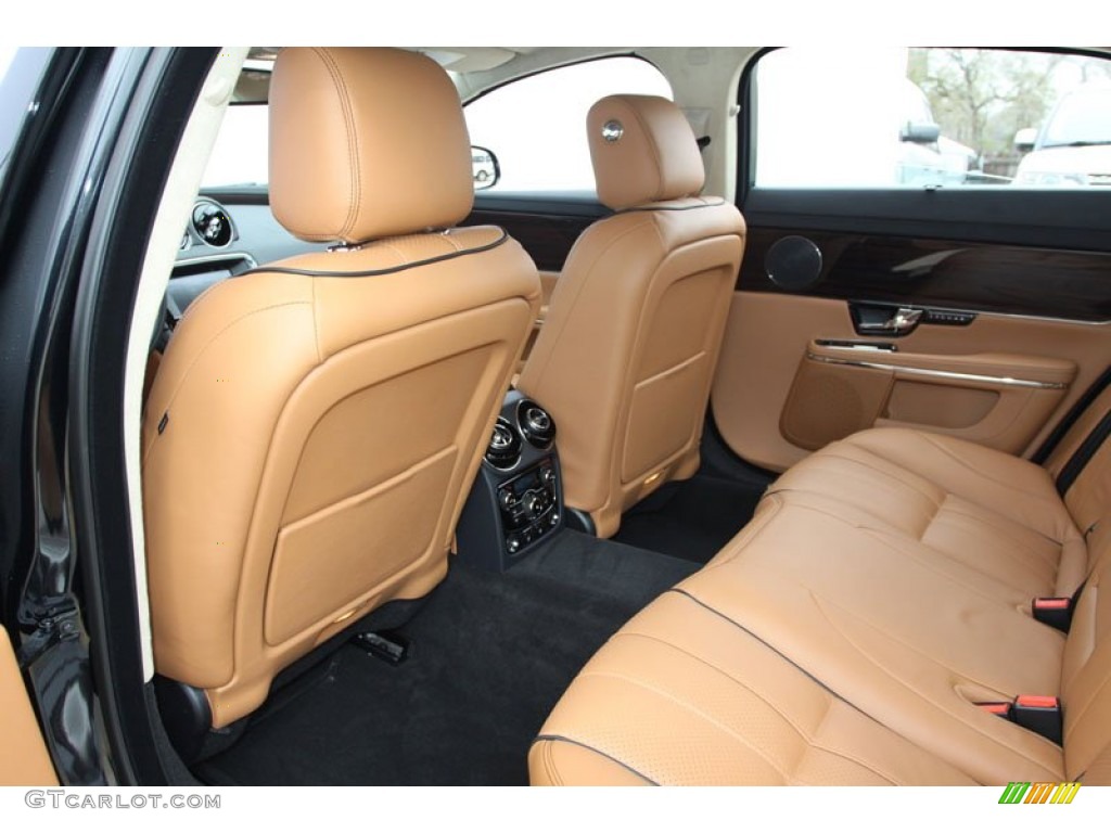 2012 XJ XJL Portfolio - Midnight Black / London Tan/Jet photo #16