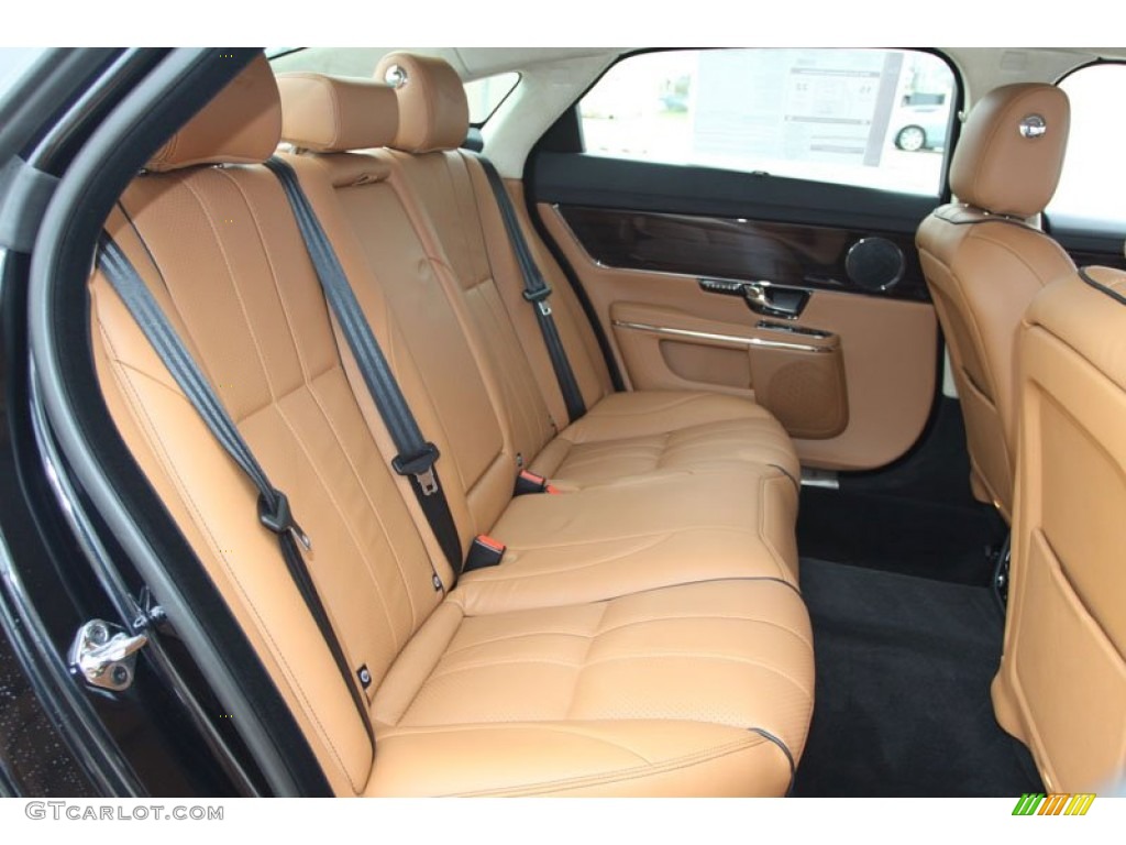 2012 Jaguar XJ XJL Portfolio Rear Seat Photo #61097332