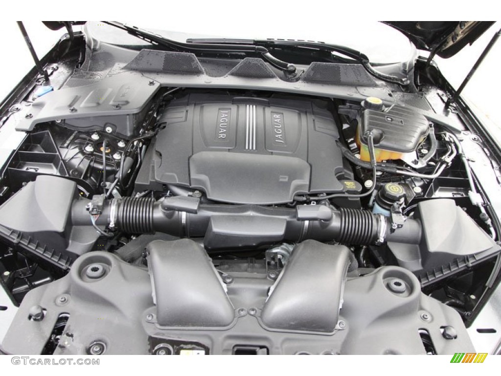 2012 Jaguar XJ XJL Portfolio 5.0 Liter DI DOHC 32-Valve VVT V8 Engine Photo #61097355