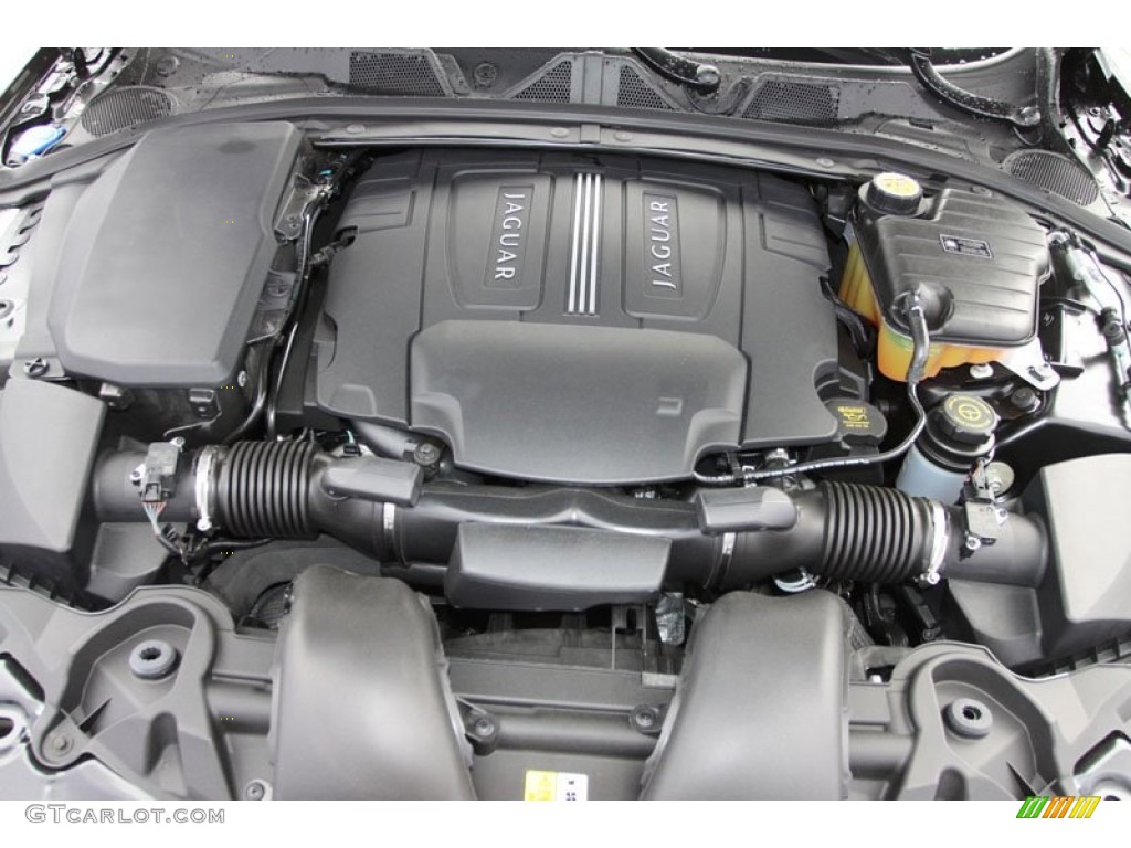 2012 Jaguar XF Portfolio 5.0 Liter DI DOHC 32-Valve VVT V8 Engine Photo #61097594