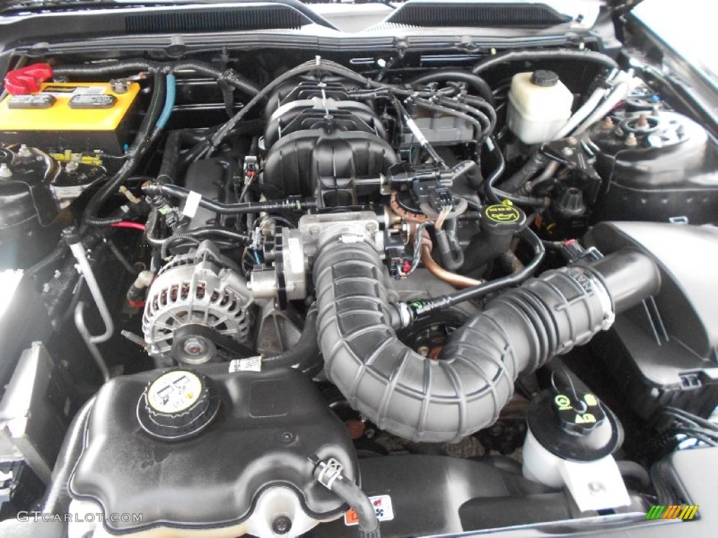 2006 Ford Mustang V6 Premium Coupe 4.0 Liter SOHC 12-Valve V6 Engine Photo #61097781