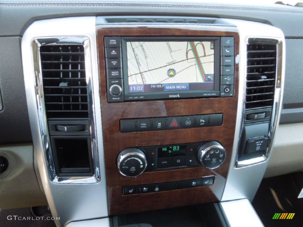 2012 Dodge Ram 1500 Laramie Crew Cab Controls Photo #61098374