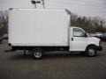 Summit White 2012 Chevrolet Express Cutaway 3500 Commercial Moving Truck Exterior