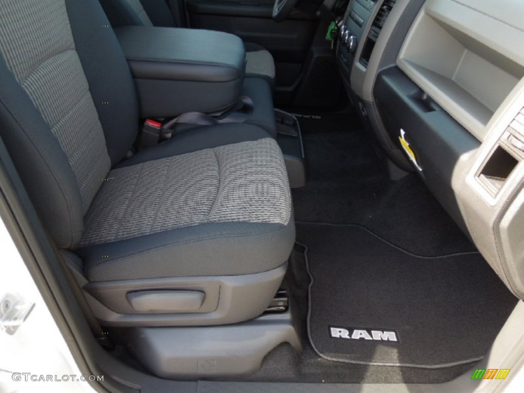 2012 Ram 1500 Express Crew Cab - Bright White / Dark Slate Gray/Medium Graystone photo #18