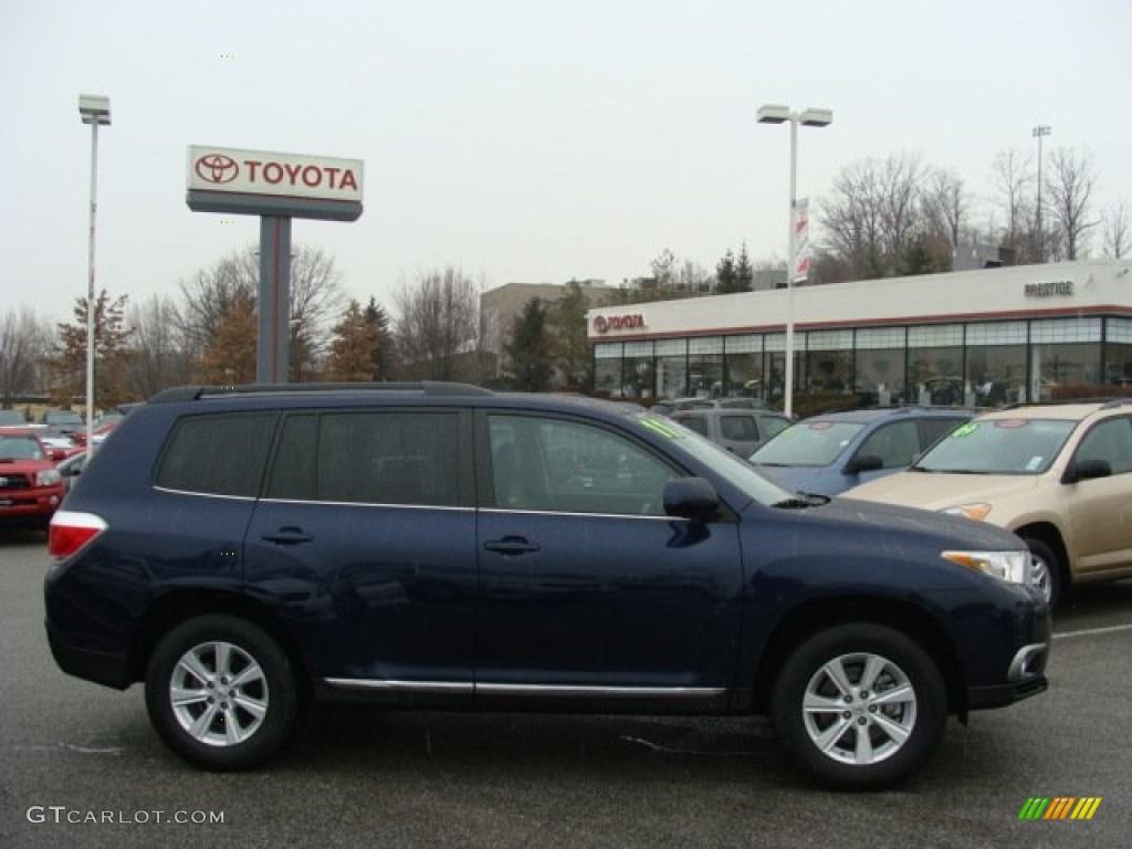 2011 Highlander SE 4WD - Nautical Blue Pearl / Black photo #1