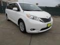 2011 Super White Toyota Sienna XLE  photo #1