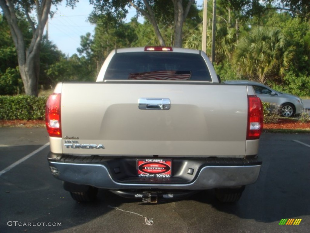 2009 Tundra Double Cab - Desert Sand Mica / Graphite Gray photo #11