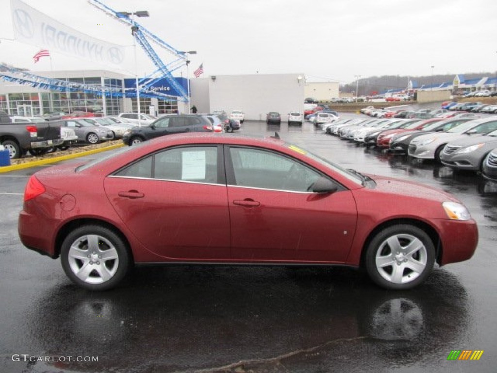 Performance Red Metallic 2009 Pontiac G6 Sedan Exterior Photo #61100927