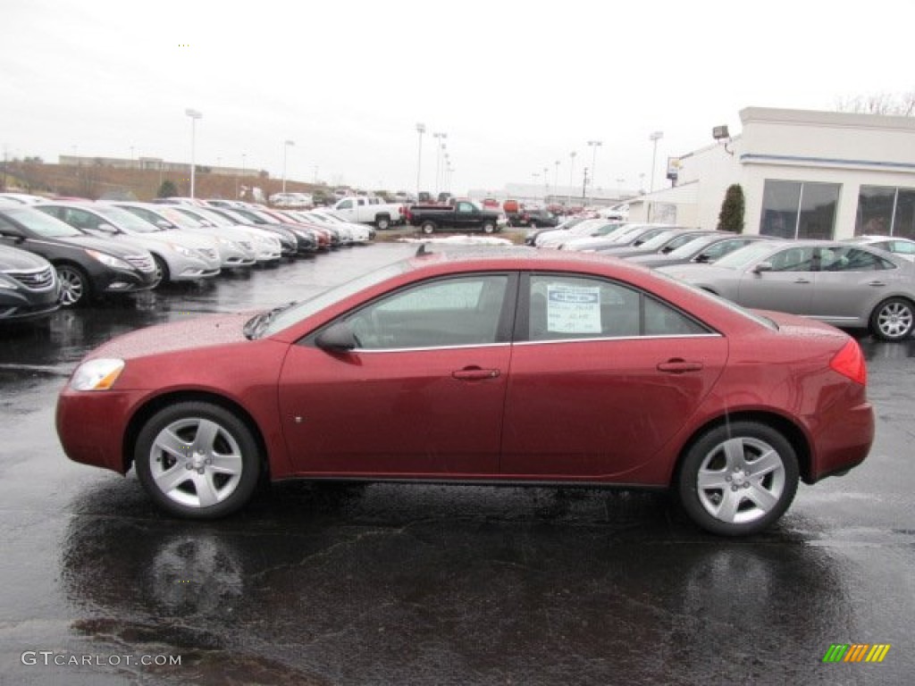 Performance Red Metallic 2009 Pontiac G6 Sedan Exterior Photo #61100969