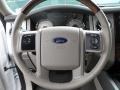 Stone 2010 Ford Expedition EL Limited Steering Wheel