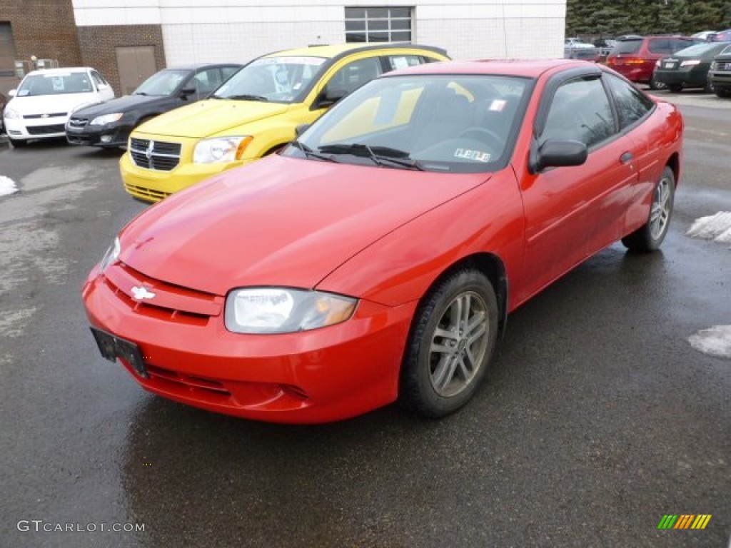2003 Cavalier Coupe - Victory Red / Graphite Gray photo #3