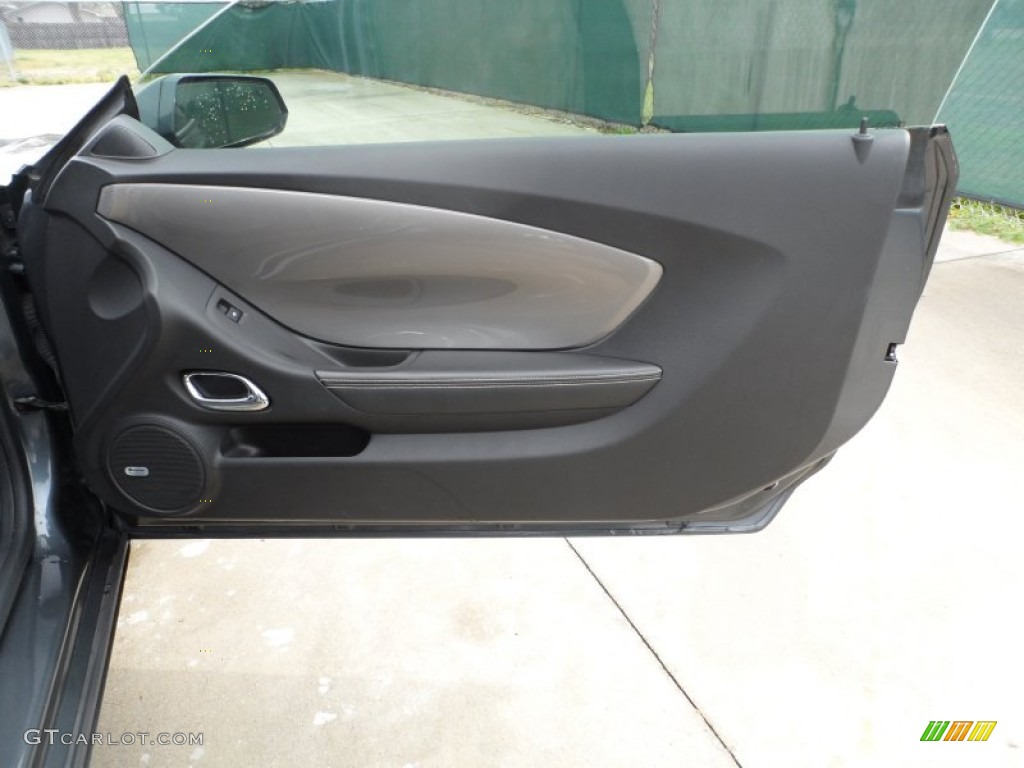 2010 Camaro LT Coupe - Cyber Gray Metallic / Black photo #23