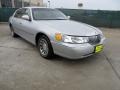 Silver Frost Metallic 2001 Lincoln Town Car Signature